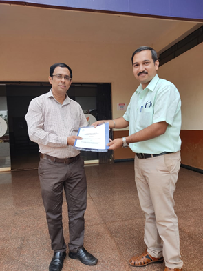 MoU signed between,  KGTTI, Belagavi and KLS Shri Vasantrao Potdar Polytechnic Belagavi.