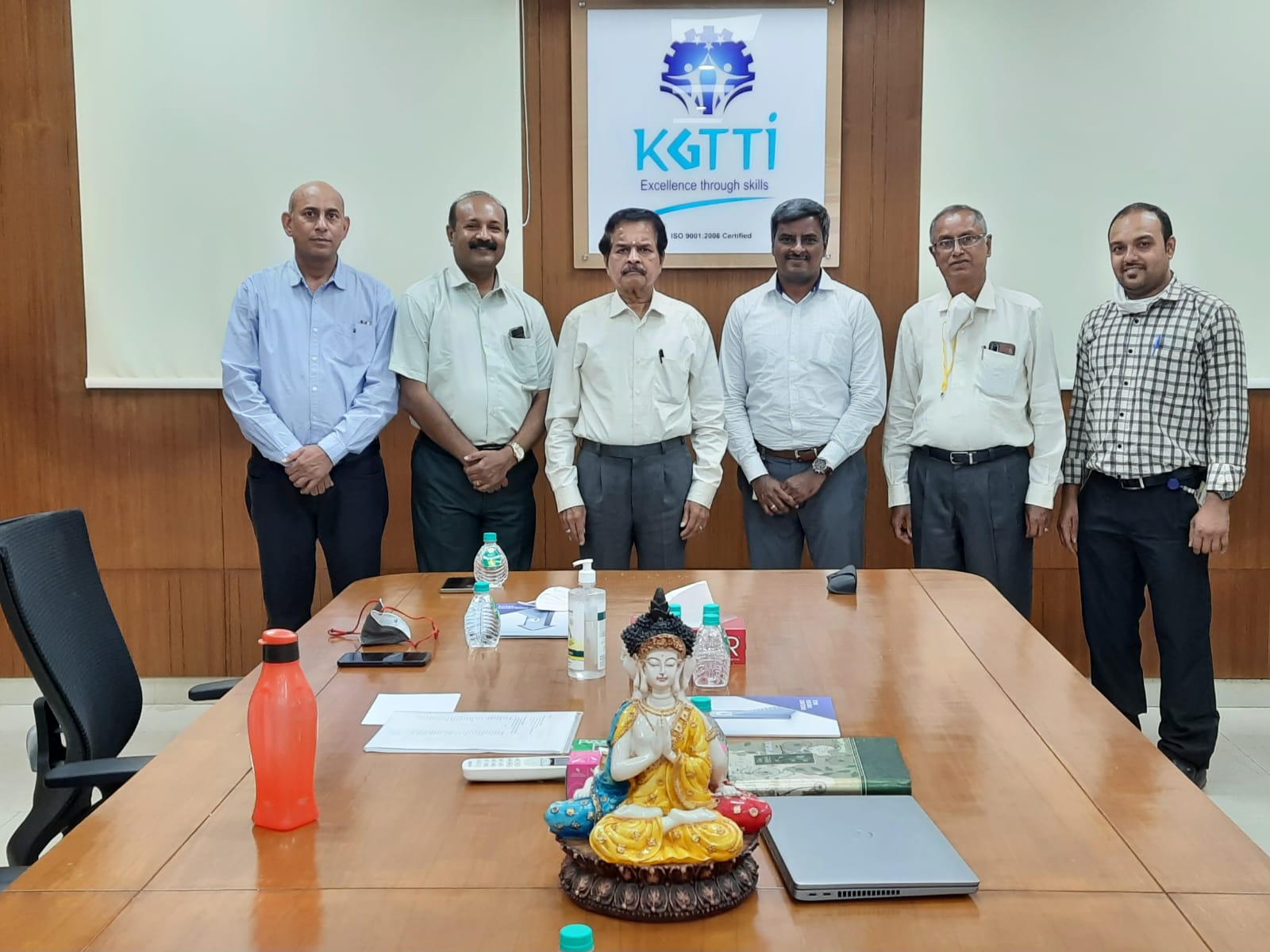 Visit by FANUC India for CSR activities at KGTTI Bengaluru