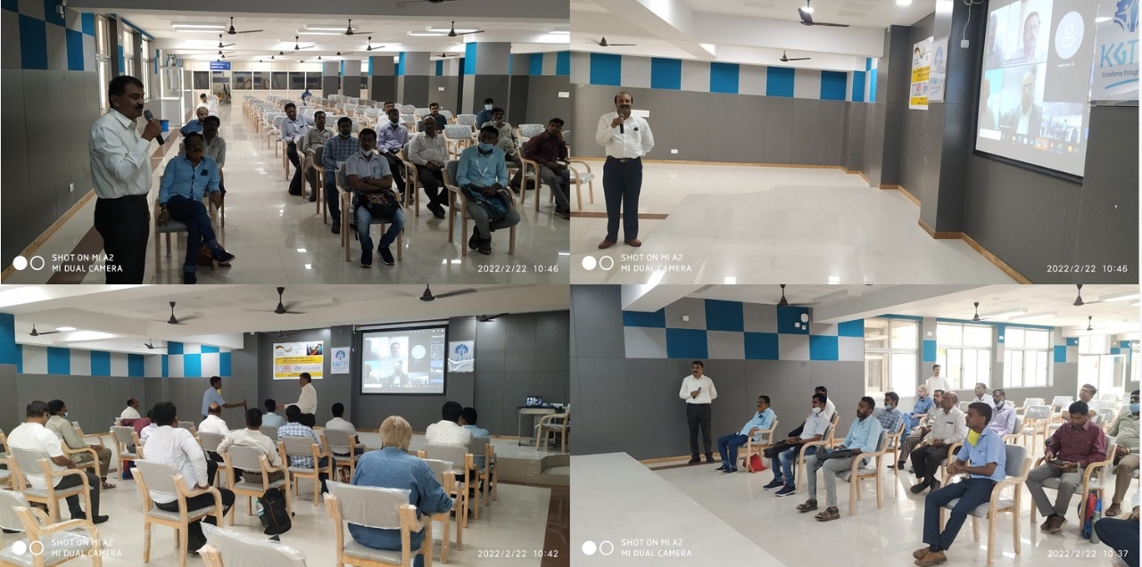 SANKALP started off at KGTTI-Bengaluru